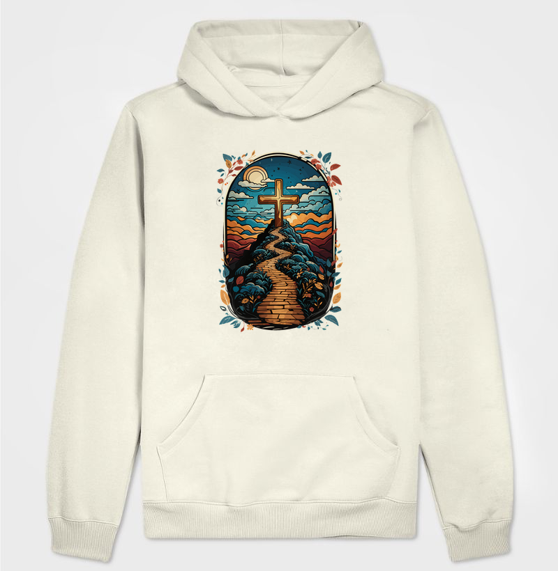 Hoodie Moletom Caminho da Cruz - Hoodie Moletom