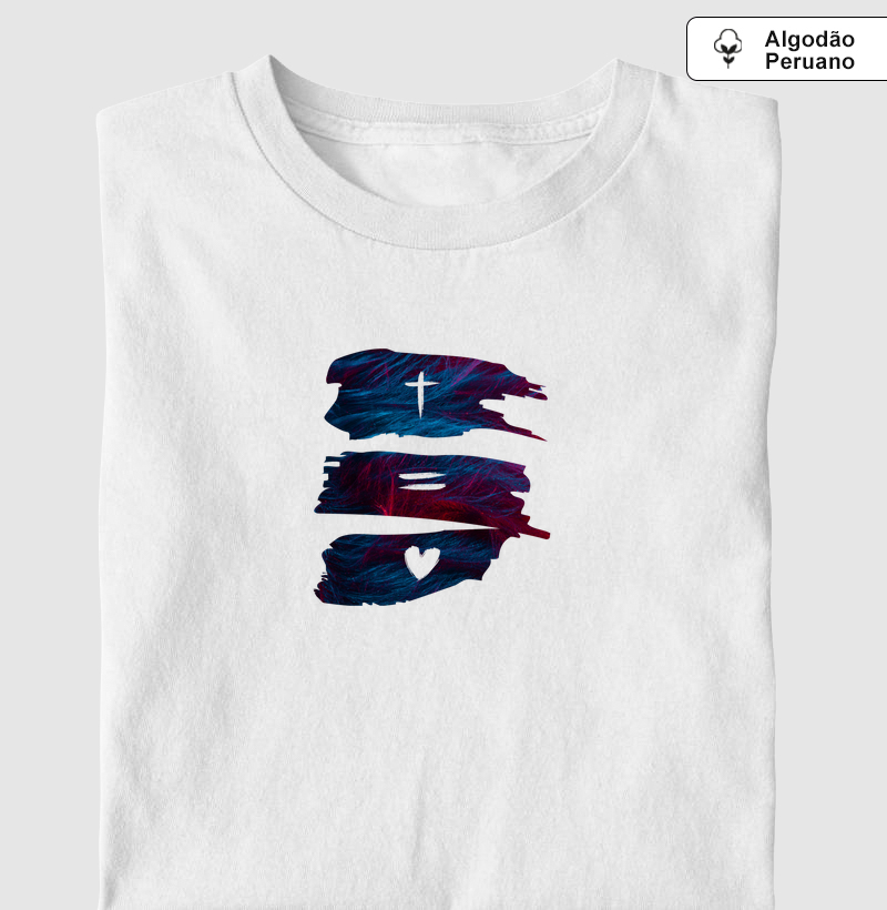 Camiseta Premium - Jesus é amor