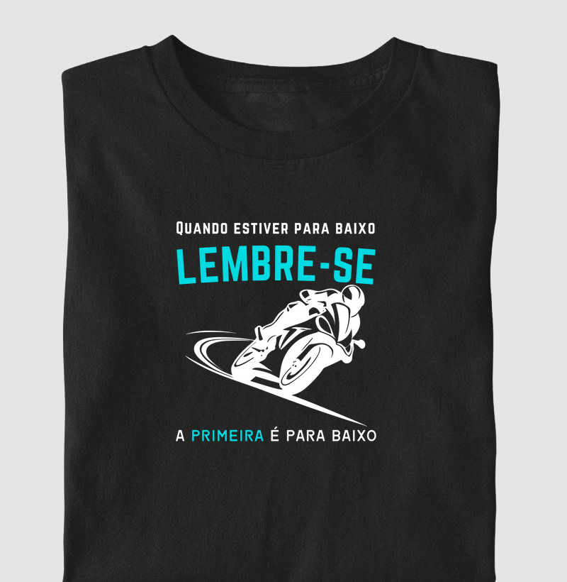 Quando estiver para baixo