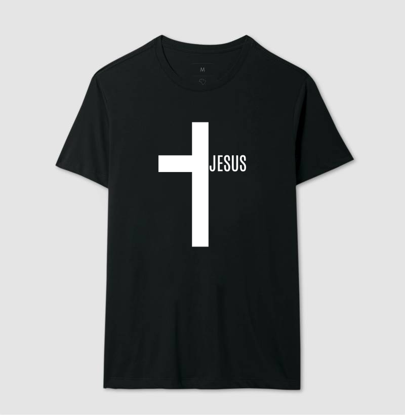 Cruz Jesus - Estampa Branca