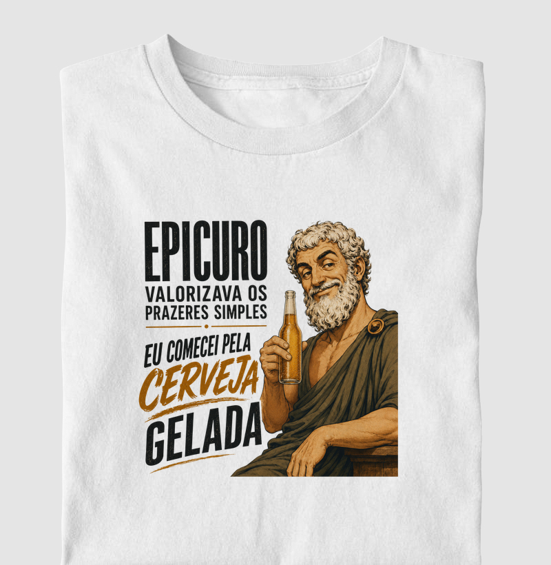 Epicuro: Comecei pela cerveja gelada
