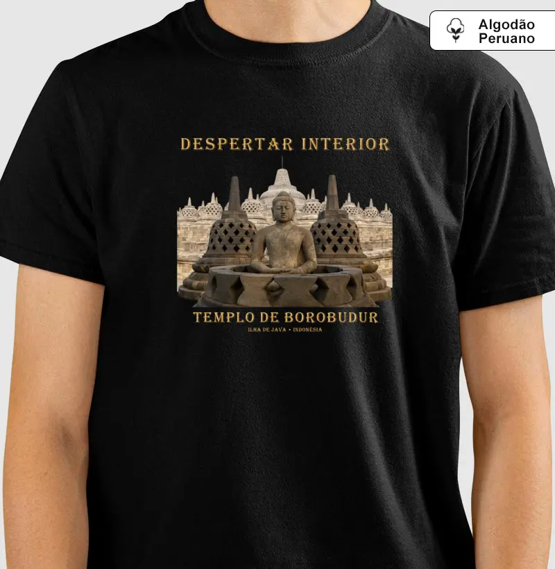 Templo do Despertar • Borobudur (algodão peruano)