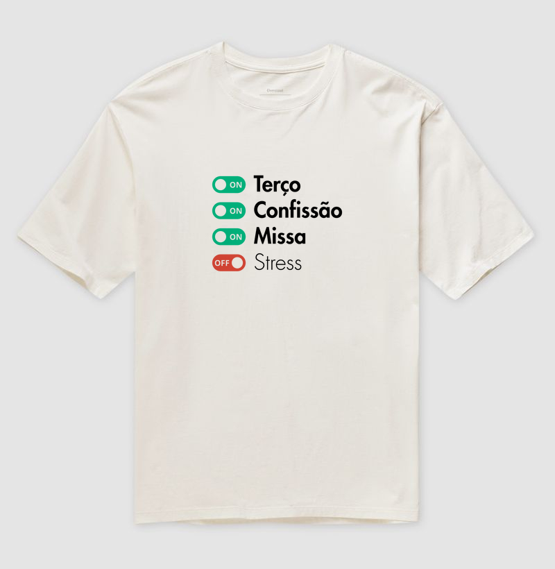 Terço, Confissão, Missa ON e Stress OFF