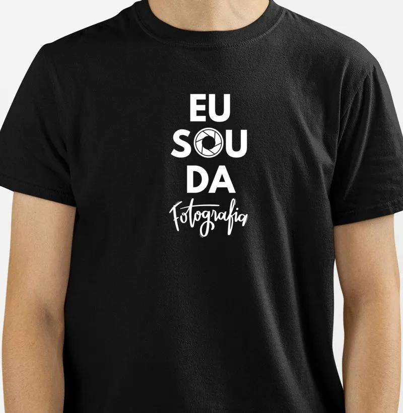 Camiseta eu sou da fotografia