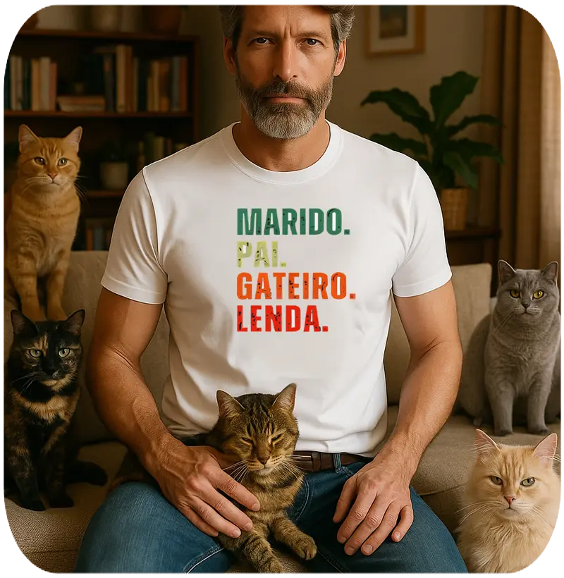 MARIDO PAI GATEIRO LENDA