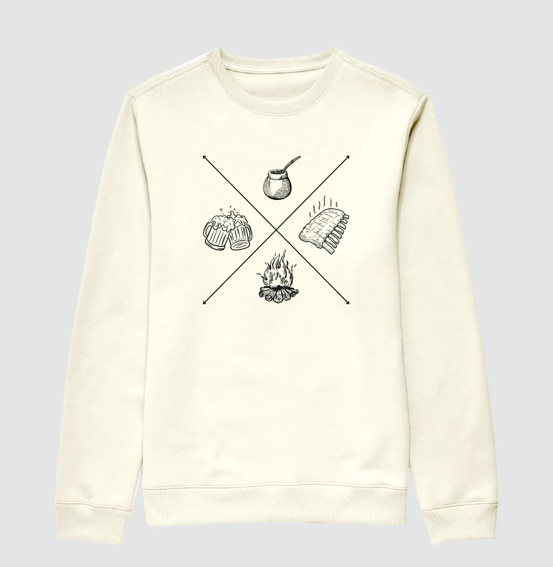 Moletom Assado y Mate y Ceva