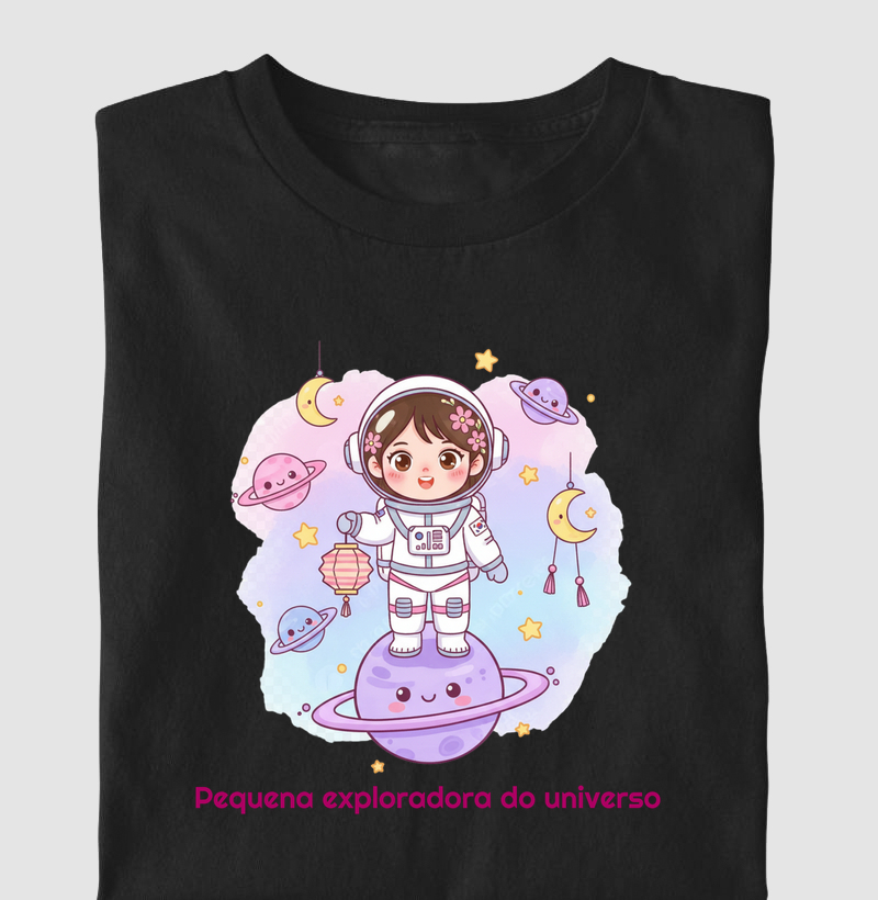 Pequena exploradora do universo