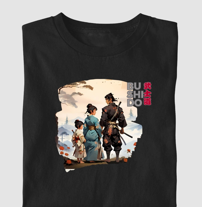 SAMURAI - Samurai, esposa e filha