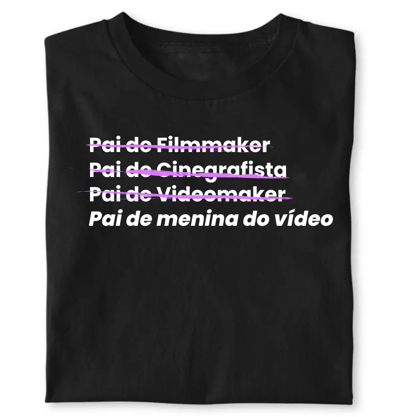 Pai de menina do vídeo