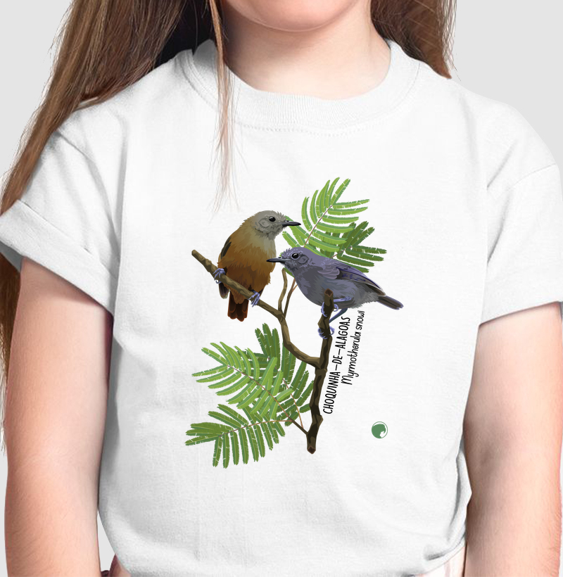 Camiseta Infantil Choquinha-de-alagoas