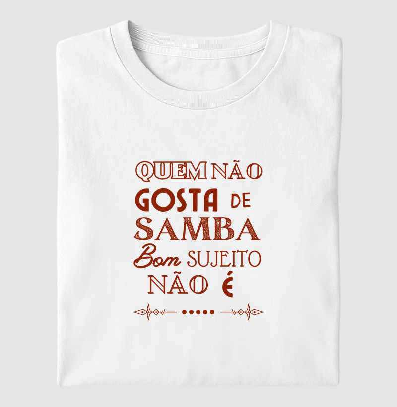 Quem não gosta de samba