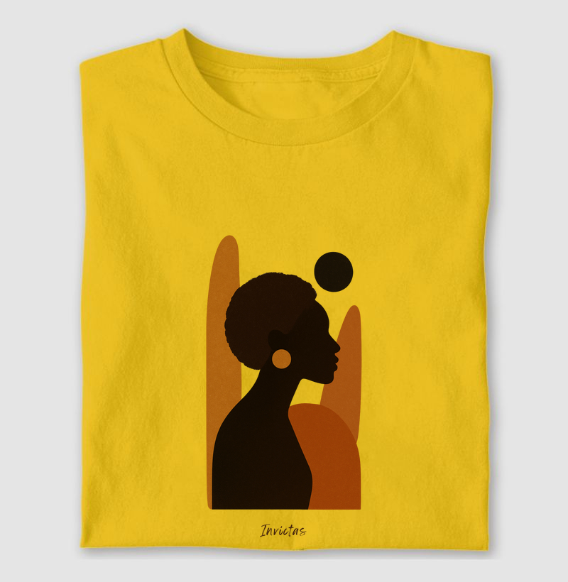 Camiseta Algodão Penteado - Afro Profile