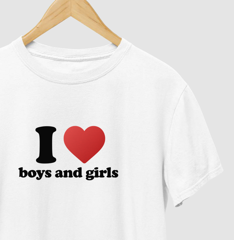 I love boys and girls