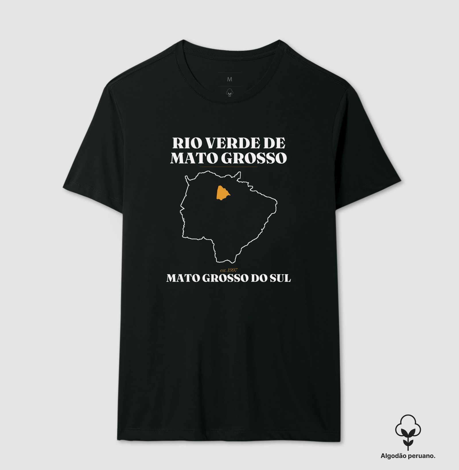 Rio Verde de Mato Grosso | Legado MS - Camiseta Algodão Peruano