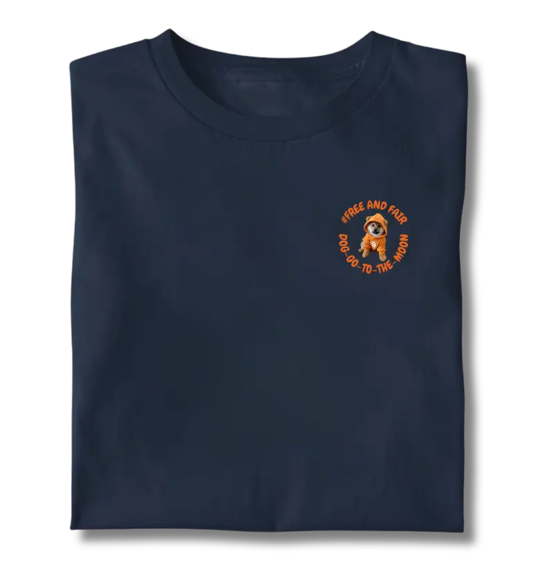 Camiseta $DOG Free And Fair 