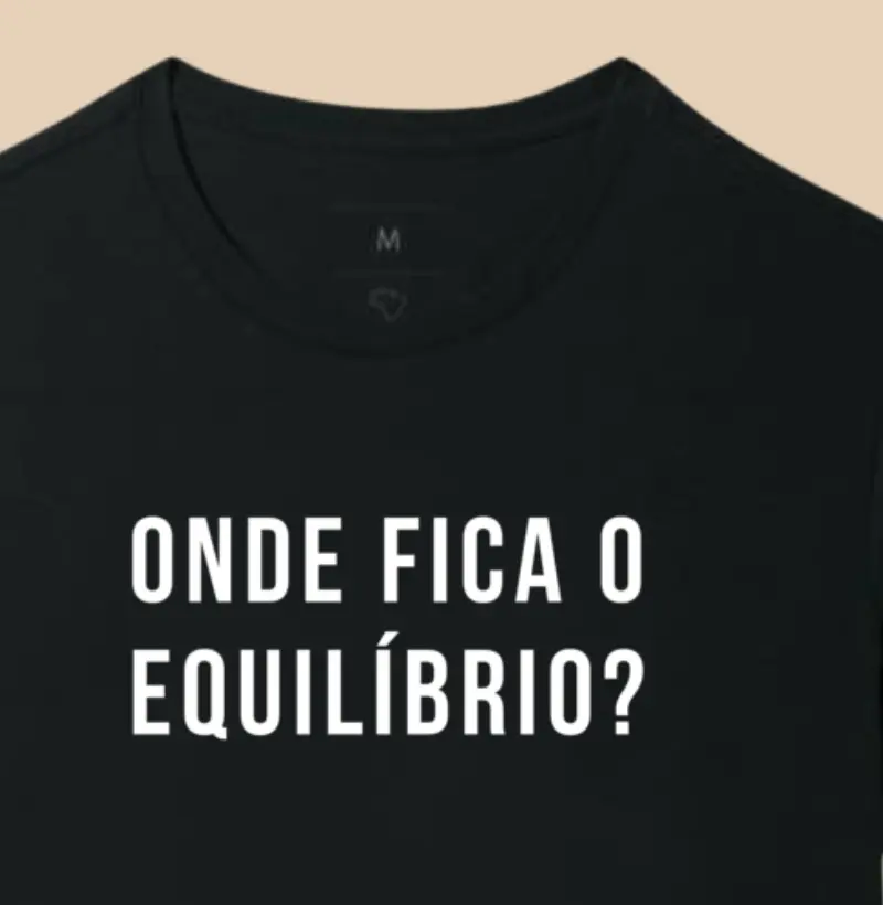 Onde fica o equilíbrio?