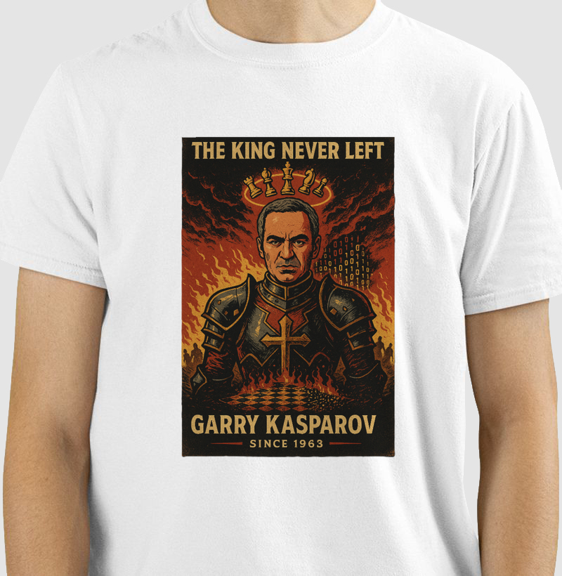 The King never left - Kasparov