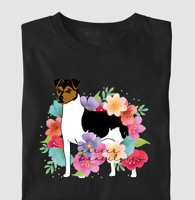 Terrier Brasileiro Floral