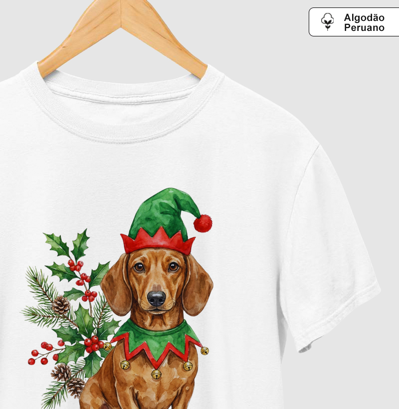 Dachshund Natal Elfo