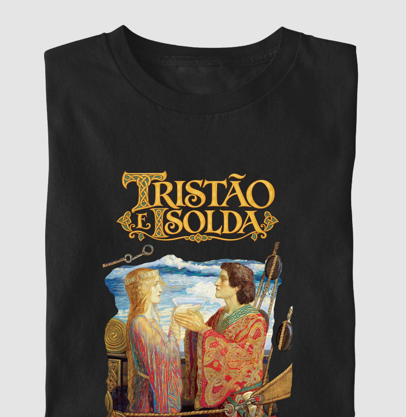 Tristão e Isolda — Infantil - Camiseta Infantil
