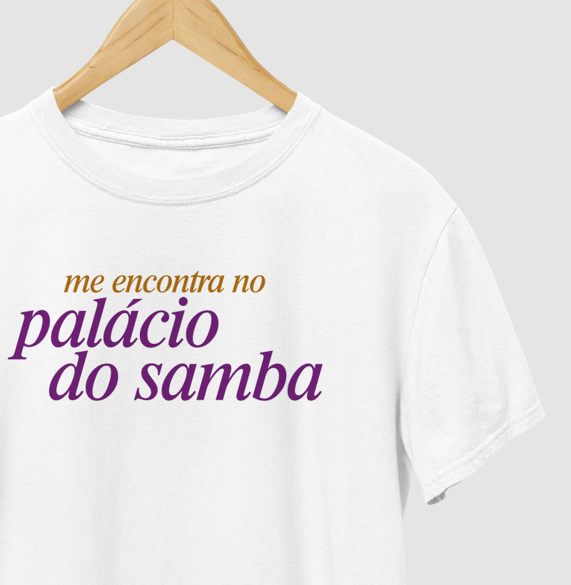 Me encontra no Palácio do Samba