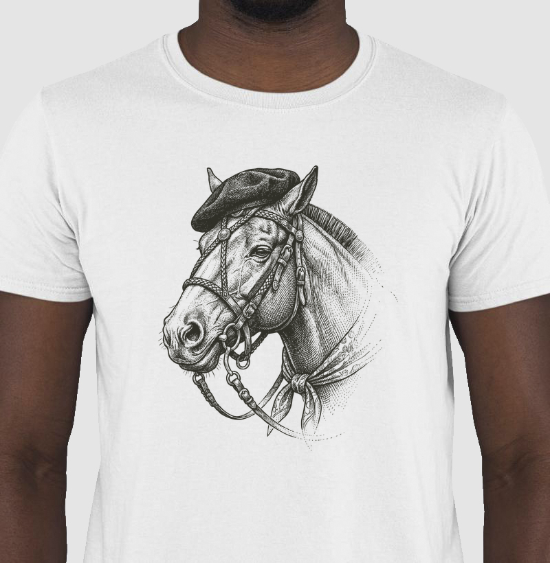Camiseta Cavalo Crioulo - Identidade de Campo