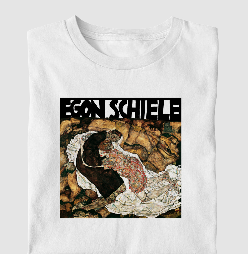 A Morte e a Donzela (Tod und das Mädchen) - Egon Schile - Camiseta