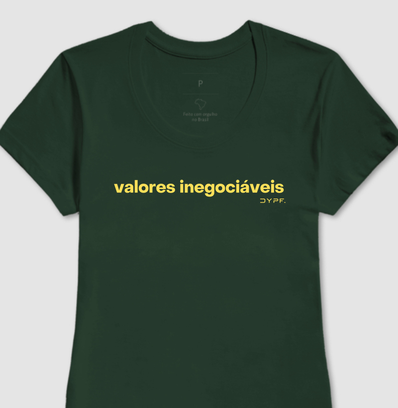 Valores Inegociáveis