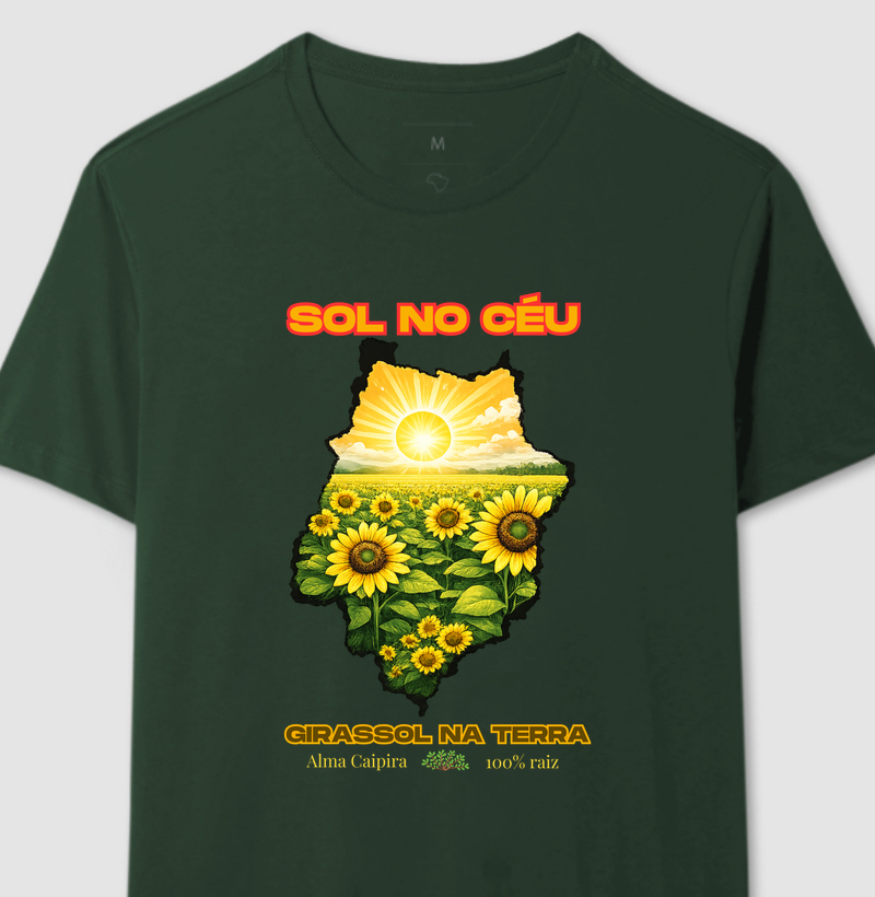 Sol no céu, girassol na terra