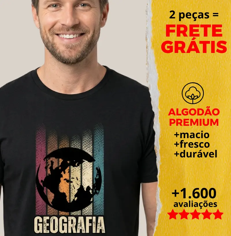 Camiseta Geografia