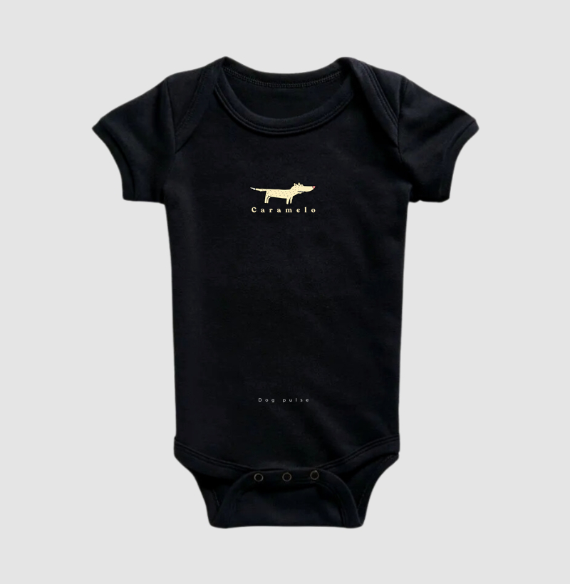 Body Infantil Dog Pulse Caramelo Truth