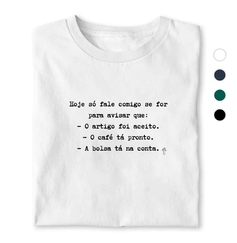 Fale somente o indispensável