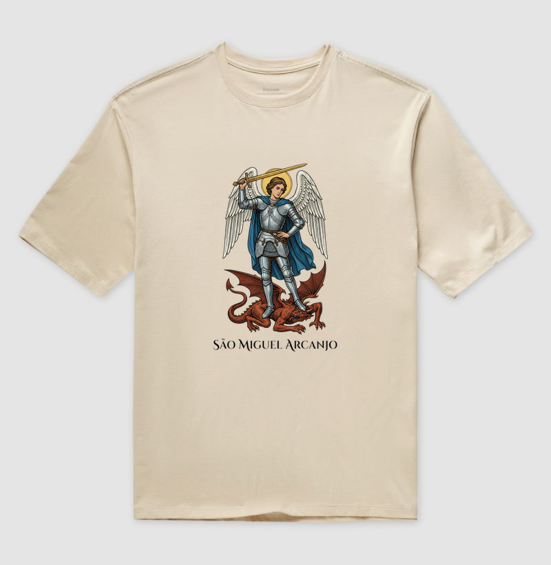 São  Miguel Arcanjo - Camiseta Oversized