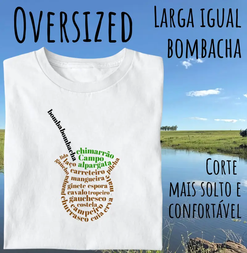 Camiseta Cuia (Oversized)