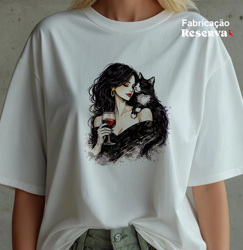 Juts wine and my cat