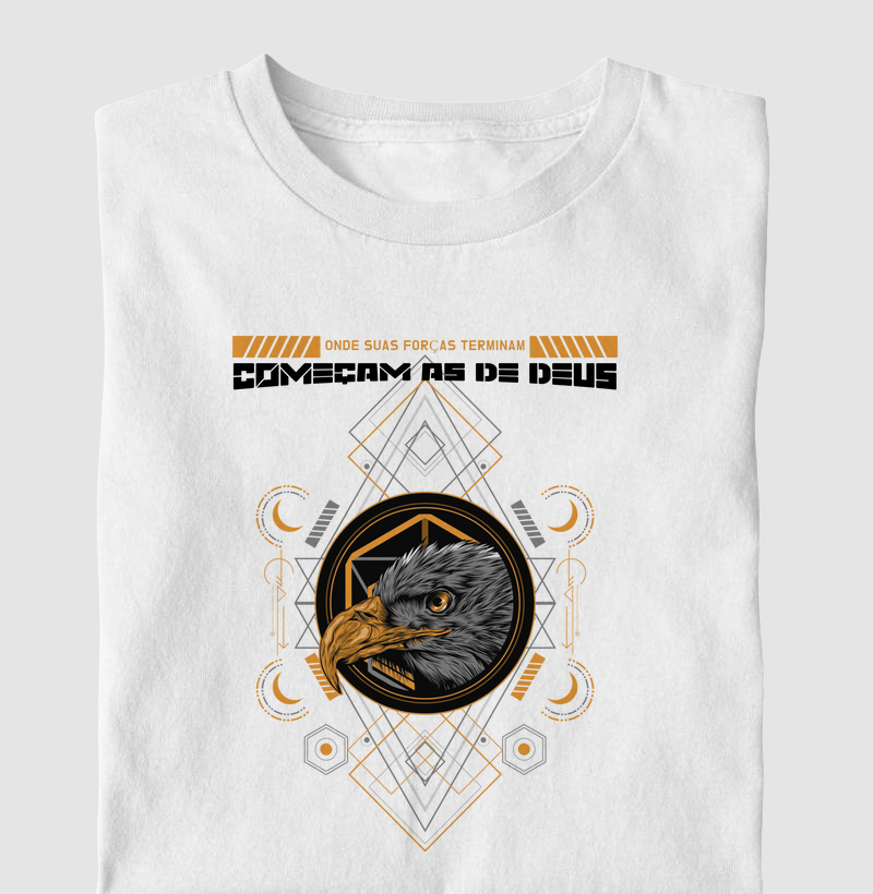 Camiseta Cristã Águia Divina