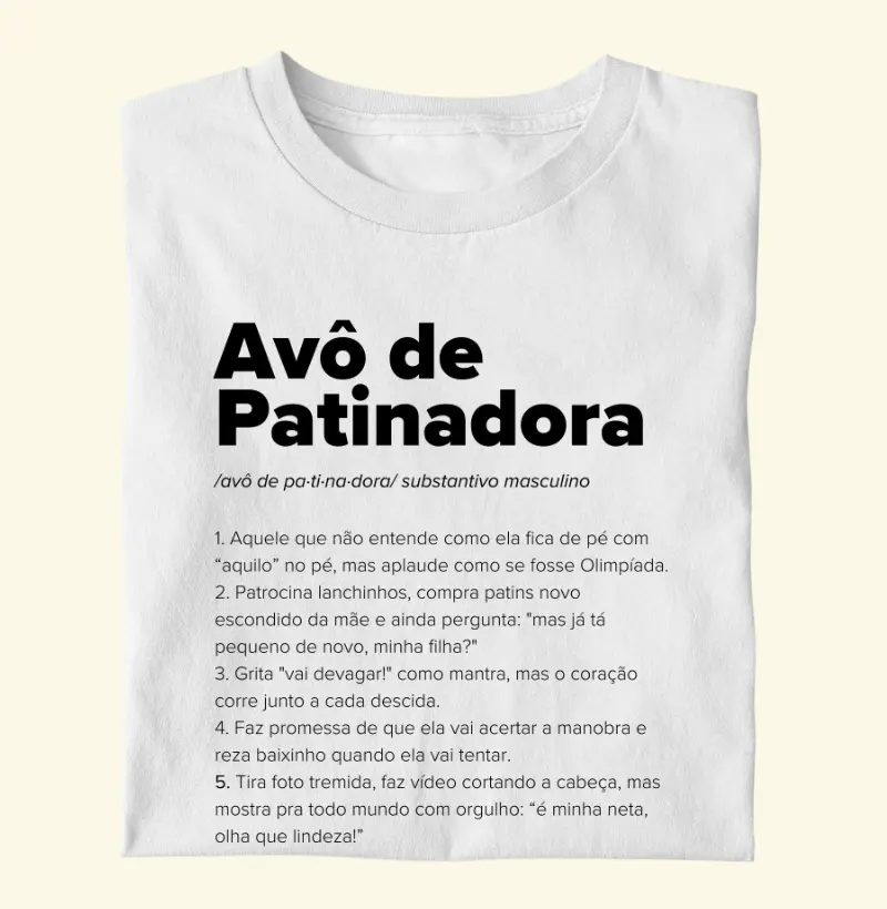 Significado de Avô de Patinadora