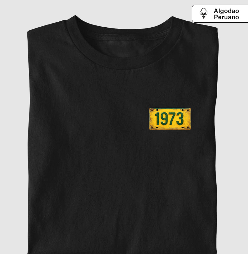 Placa 1973 - Algodão Peruano