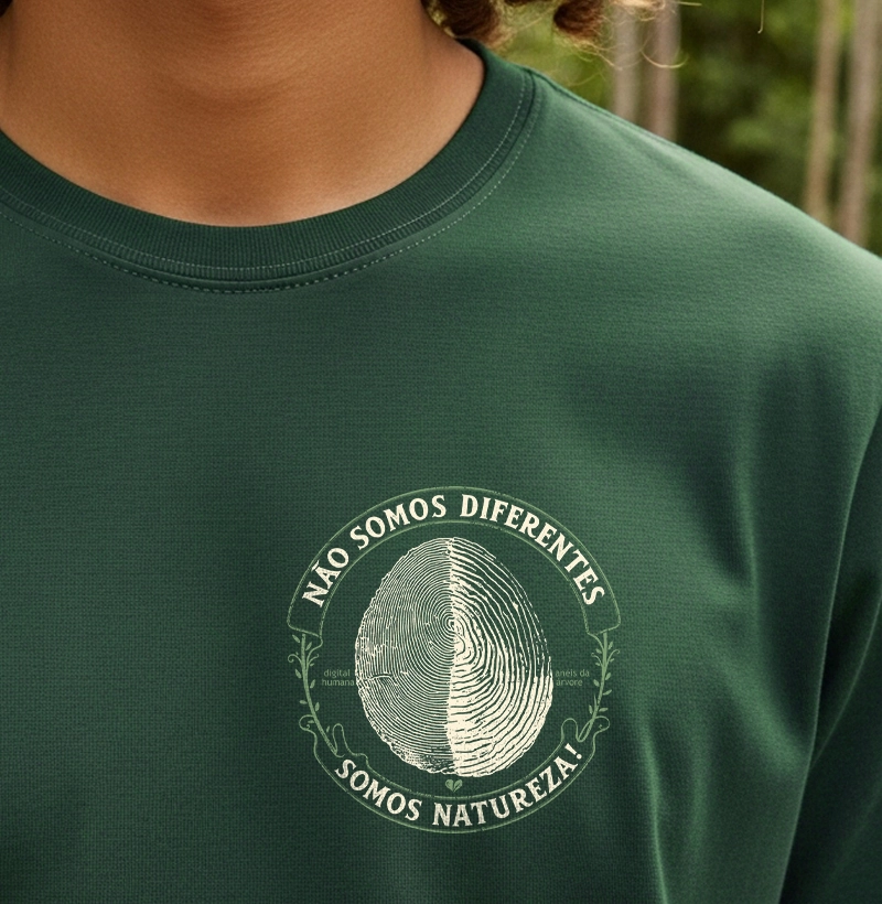 Não Somos Diferentes, Somos Natureza - Minimalista