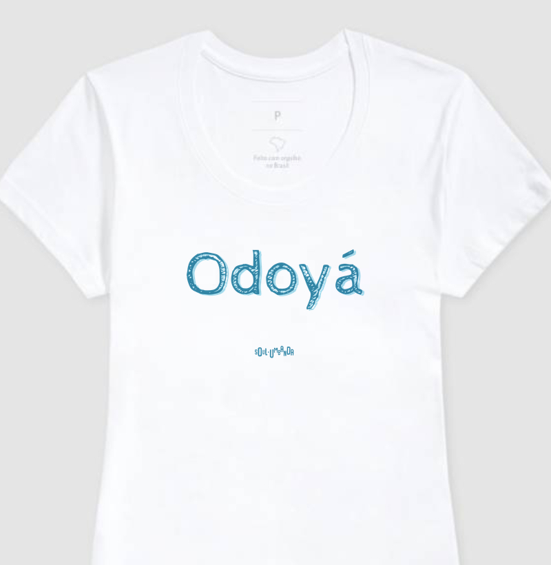 camiseta IEMANJÁ saudação feminina