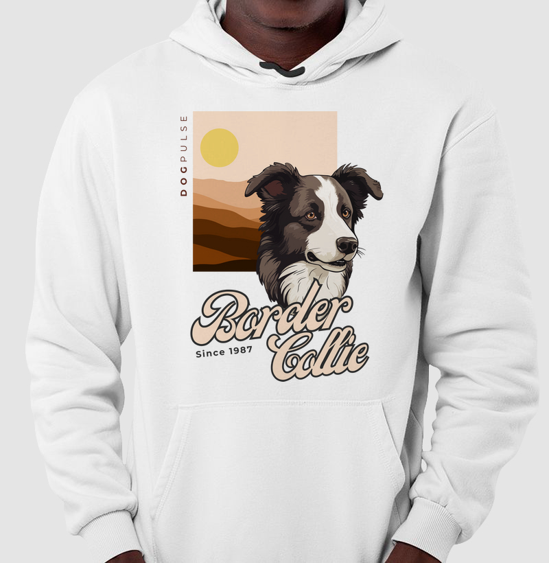 Moletom Border Collie Busto Dog Pulse