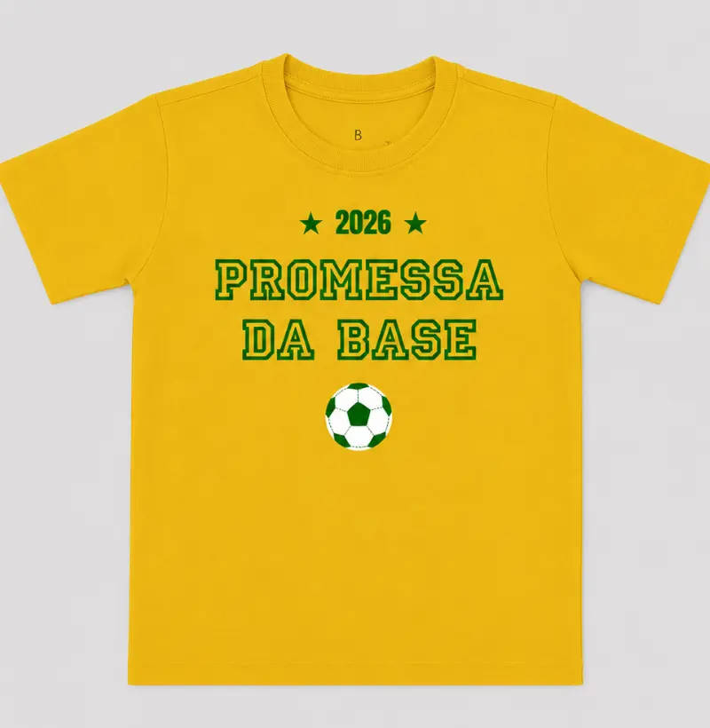 Camiseta Brasil - Promessa Da Base