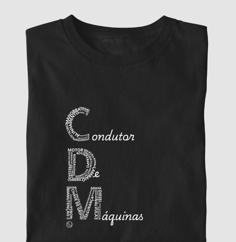 Camiseta Condutor de Maquinas (CDM) 