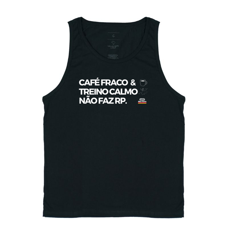 CAFÉ FRACO & TREINO CALMO, NÃO FAZ RP!