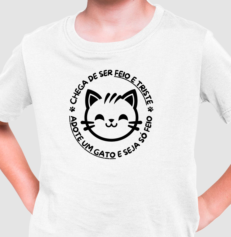 Chega de ser feio e triste