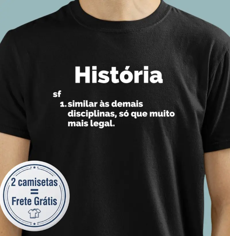 Camiseta Premium História