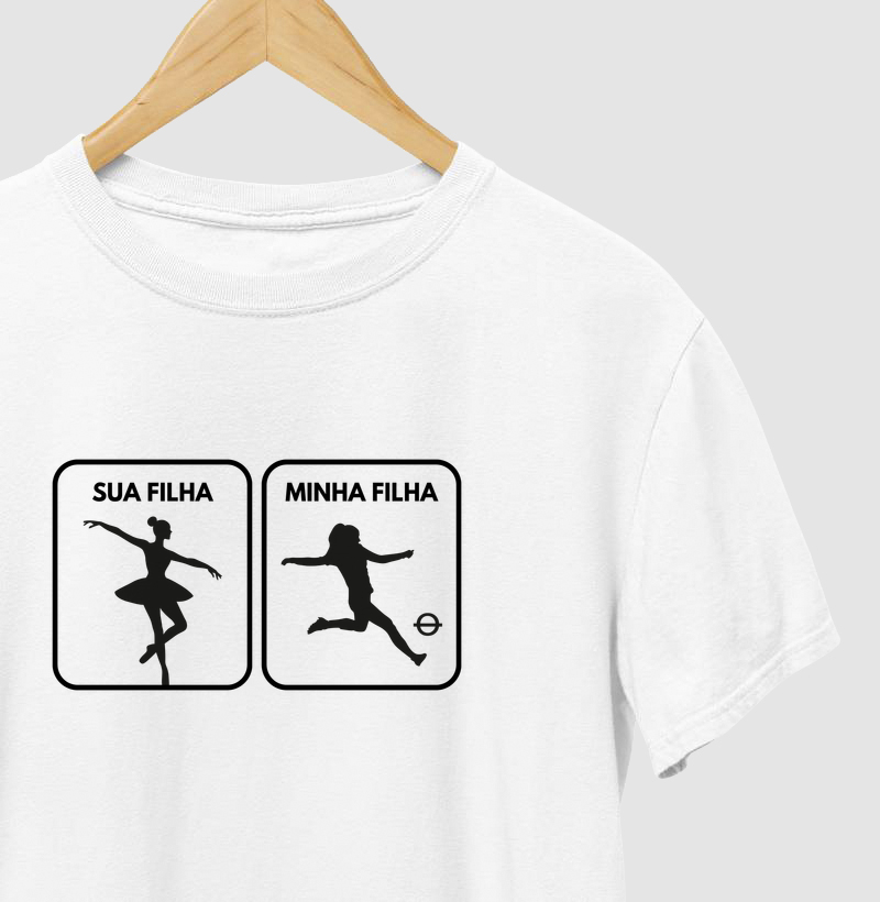 futebol sua filha x minha filha