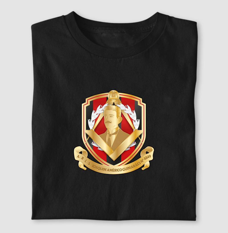 Camiseta Personalizada ARLS Joaquim Américo Guimarães - N4849 - Mr. GADU