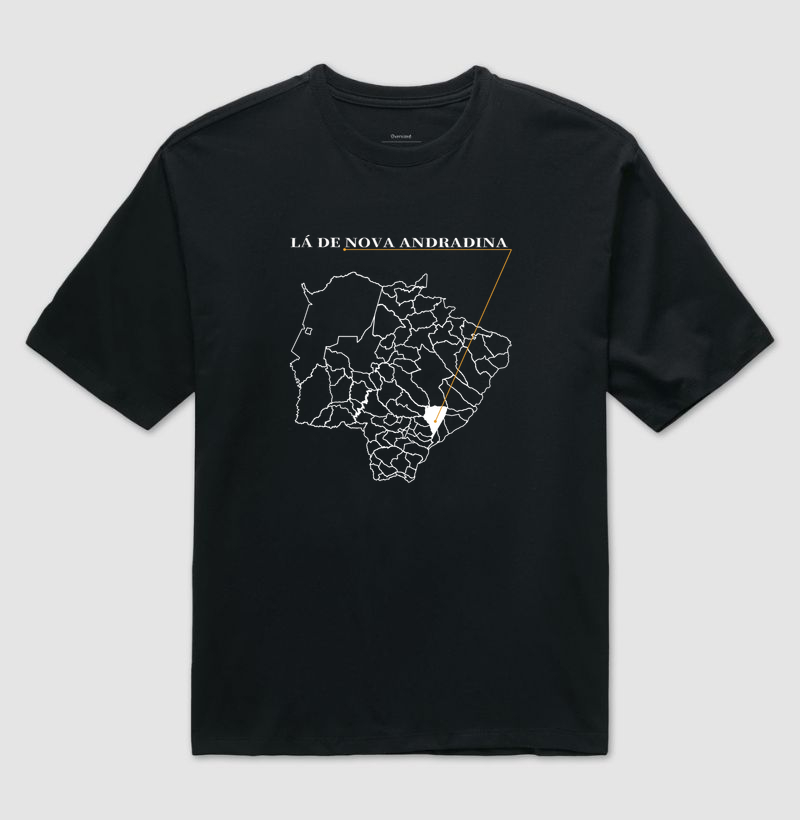 Nova Andradina | Origem MS - Camiseta Oversized