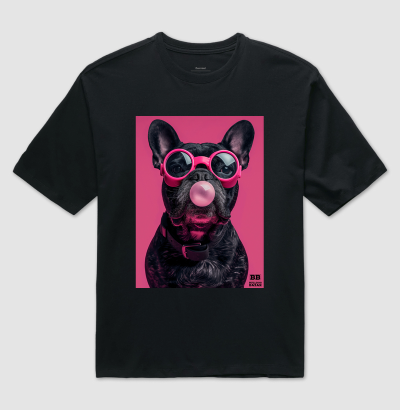 Oversized Bulldog Frances "Chiclete"